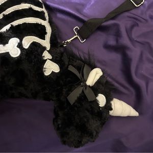 Women’s gothic Skeleton Unicorn Purse